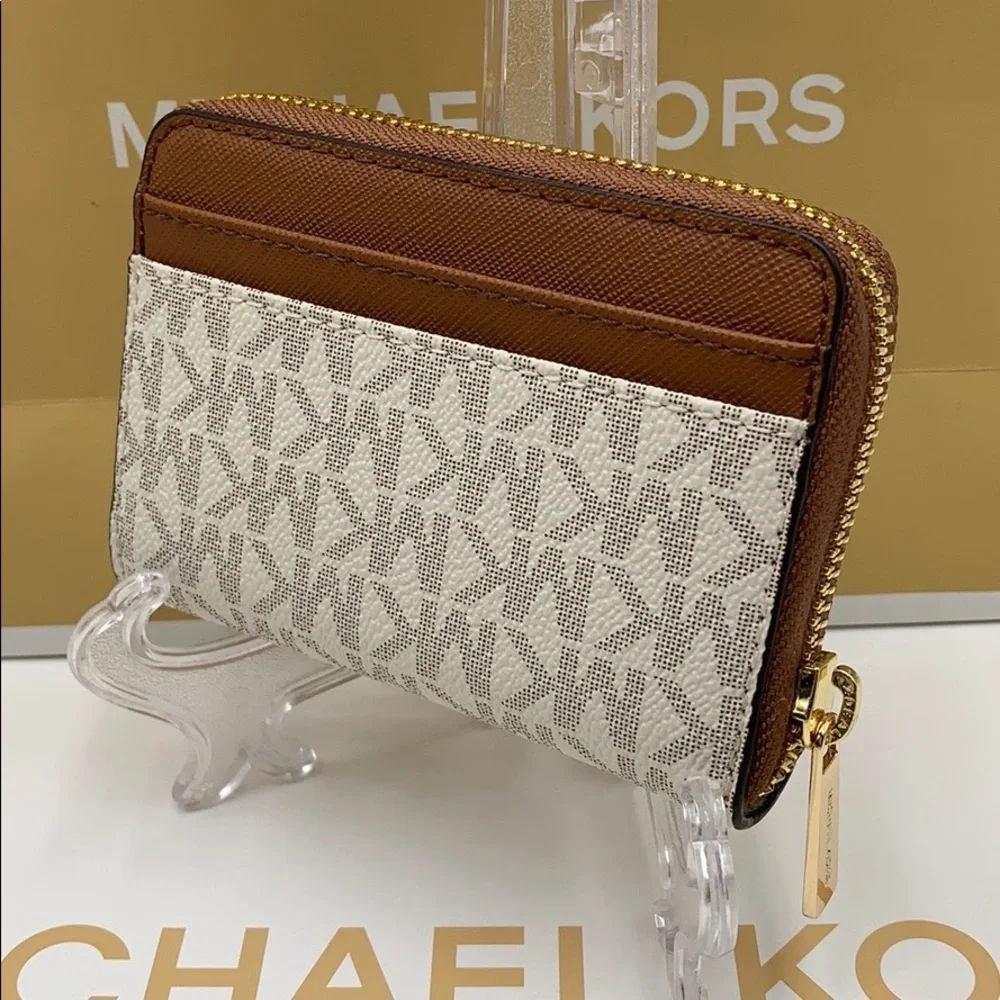 MICHAEL KORS JET SET TRAVEL MD ZA CARD CASE - Picture 2 of 16